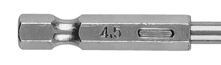 Wiertło do metalu Hex 4.5 mm, 2 szt.