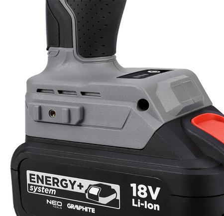 Klucz udarowy bezszczotkowy 18V, 330Nm, ½”, Energy+, bez akumulatora
