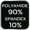 Krótkie spodenki PREMIUM, 4 way stretch, czarne, rozmiar XS