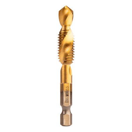 Wiertło gwintujące HSS TiN, M10x1,5 mm, Hex