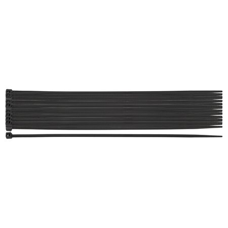 Opaski zaciskowe EXTREME 2.5 × 200 mm, czarne, 20 szt.
