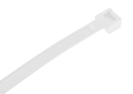 Opaski zaciskowe EXTREME 7.6 × 300 mm, białe, 50 szt.