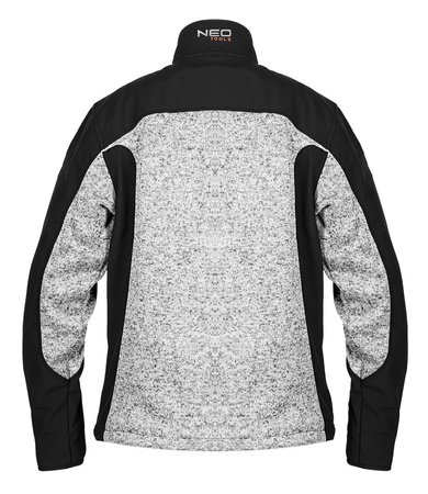 Bluza dziana wzmacniana tkaniną softshell, rozmiar M