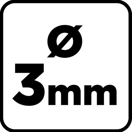 Wiertło do szkła 3 mm