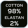 Spodnie robocze DENIM, czarne, rozmiar XS