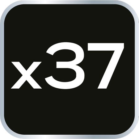 Zestaw wkrętaków i końcówek wkrętakowych, 37 szt.