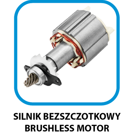 Szlifierka kątowa 125mm bezszczotkowa Energy+ 0-9200/min-1, bez akumulatora