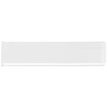 Opaski zaciskowe EXTREME 9.0 × 550 mm, białe, 50 szt.