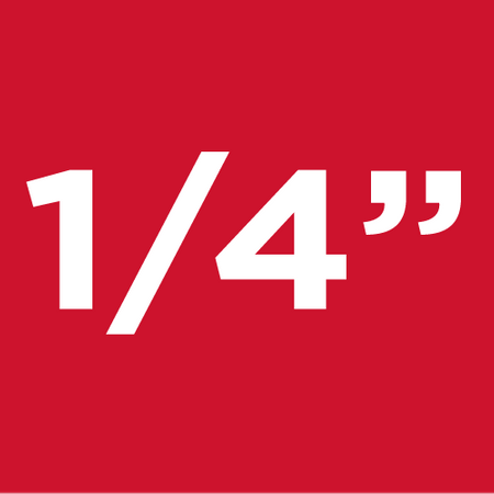 Zestaw kluczy nasadowych 1/4", 15 szt.