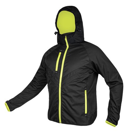 Kurtka Mix&Match Softshell, czarno-żółta, rozmiar XL