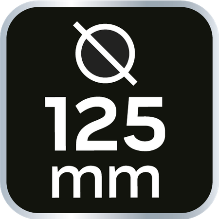 Szlifierka kątowa pneumatyczna 125 mm, 11 000 obr.-1
