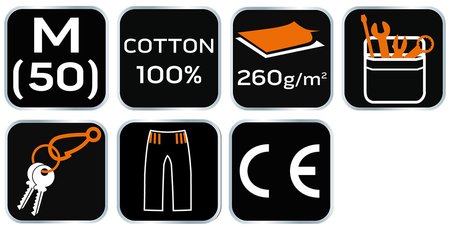Krótkie spodenki, 100% cotton, rozmiar M