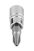 Końcówka wkrętakowa PH2 na nasadce 1/4", krótka, 37 mm
