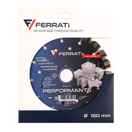Ferrati Tarcza Diamentowa F20149 150mm PERFORMANTE