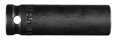 Nasadka udarowa 1/2" długa, 16 x 78mm , Cr-Mo