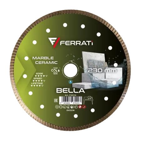 Ferrati BELLA tarcza diamentowa tnąca 230 mm