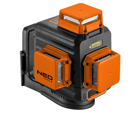 Laser 3D, zielony, walizka, tarcza celownicza, magnetyczny uchwyt, ładowarka