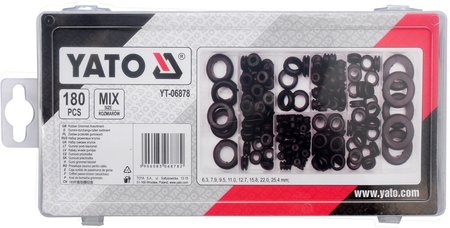 ZESTAW PRZELOTEK GUMOWYCH  180SZT MIX