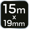Taśma uszczelniająca do rur 15 m x 19 mm x 0.2 mm