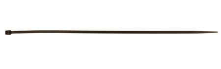 Opaski zaciskowe ogrodowe 2,5 x 200mm, 50 szt., brązowe