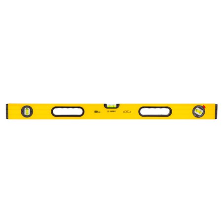Poziomnica aluminiowa typ 600, 80 cm, 3 libelle