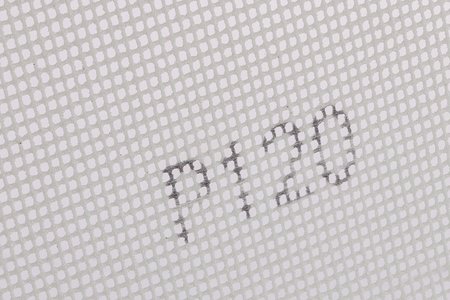 Siatka ścierna biała 115 x 280 mm, P120