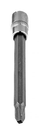 Końcówka wkrętakowa PH3 na nasadce 1/4", długa, 87 mm