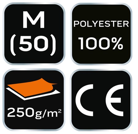 Polar roboczy BASIC, czarny, rozmiar M