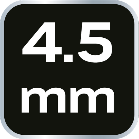 Nasadka sześciokątna 1/4", 4.5 mm