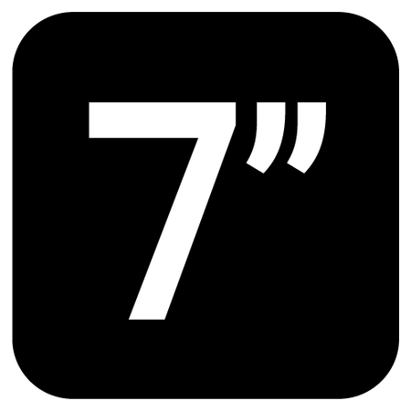 Rękawice robocze, poliester pokryty PU, 4131X, rozmiar 7 (karta)