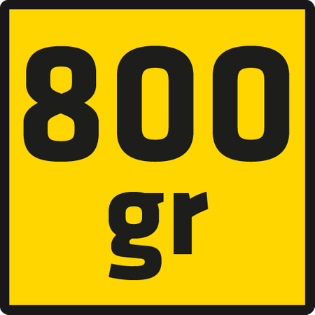 Siekiera 800 g, trzonek z włókna szklanego