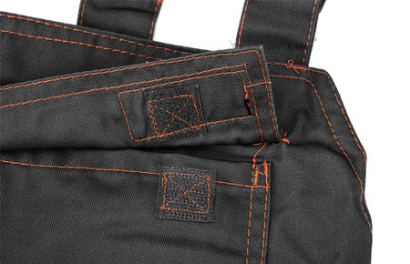 Spodnie robocze na szelkach BASIC, rozmiar L/52