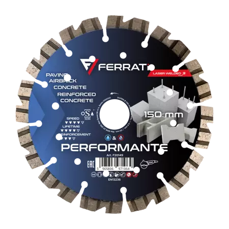Ferrati Tarcza Diamentowa F20149 150mm PERFORMANTE