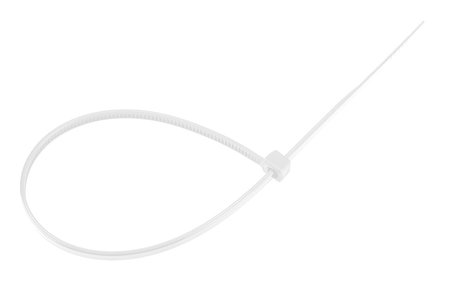 Opaski zaciskowe EXTREME 2.5 × 200 mm, białe, 20 szt.