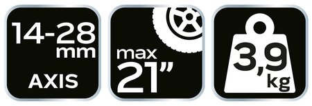 Wyważarka statyczna do kół motocyklowych