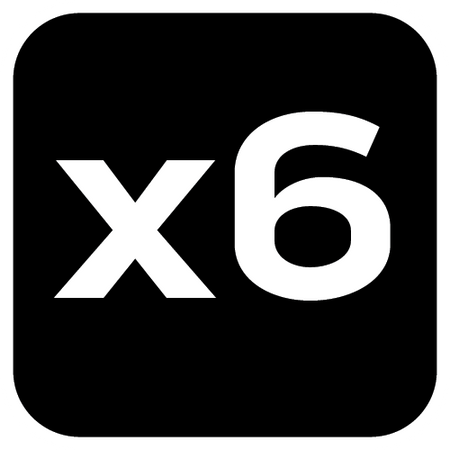 Bity udarowe TX10/15/20/25/30/40 x 25 mm, 6 szt.