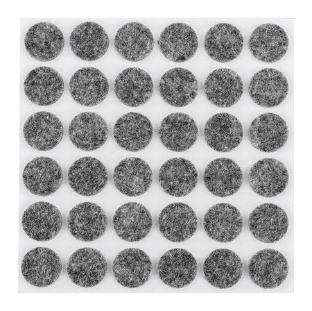 Podkładki filcowe i piankowe EVA samoprzylepne, mix, 125 szt.