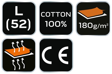 T-shirt z nadrukiem, mechanik, rozmiar L