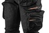 Spodnie robocze 5-kieszeniowe DENIM, czarne, rozmiar XXL
