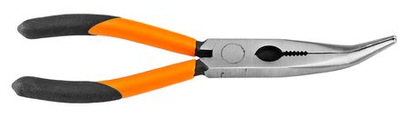 Szczypce wydłużone wygięte 200 mm