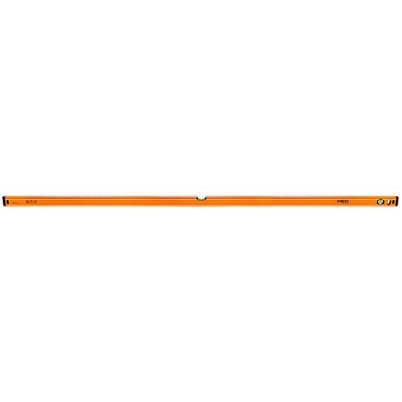 Poziomnica aluminiowa 200 cm, 2 libelle