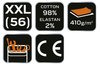 Krótkie spodenki DENIM,  rozmiar XXL