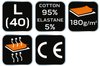 T-shirt damski bordowy, rozmiar L