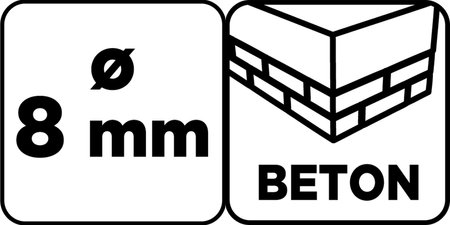 Wiertło do betonu 8 x 120 mm