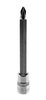 Końcówka wkrętakowa PH1 na nasadce 1/4", długa, 87 mm