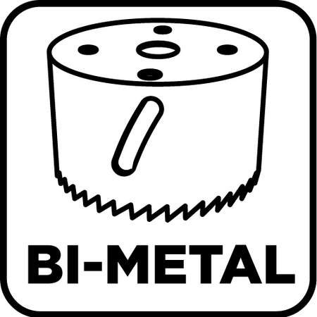 Otwornice bi-metalowe 19-68 mm, zestaw 7 szt.