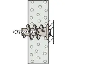 Fischer GK Kołek do Płyt Gipsowo-Kartonowych z Osadzakiem (100 szt.) 52389