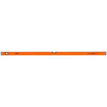 Poziomnica aluminiowa, 2 libelle, frezowana dolna powierzchnia, 200 cm