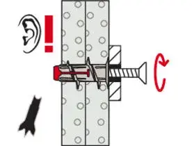 Fischer DuoBlade Kołek Samowiercący do Płyt G-K (40 szt.) 545677