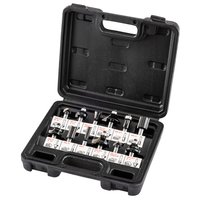 Frezy do drewna widiowe, trzpień 8 mm, zestaw 12 szt.